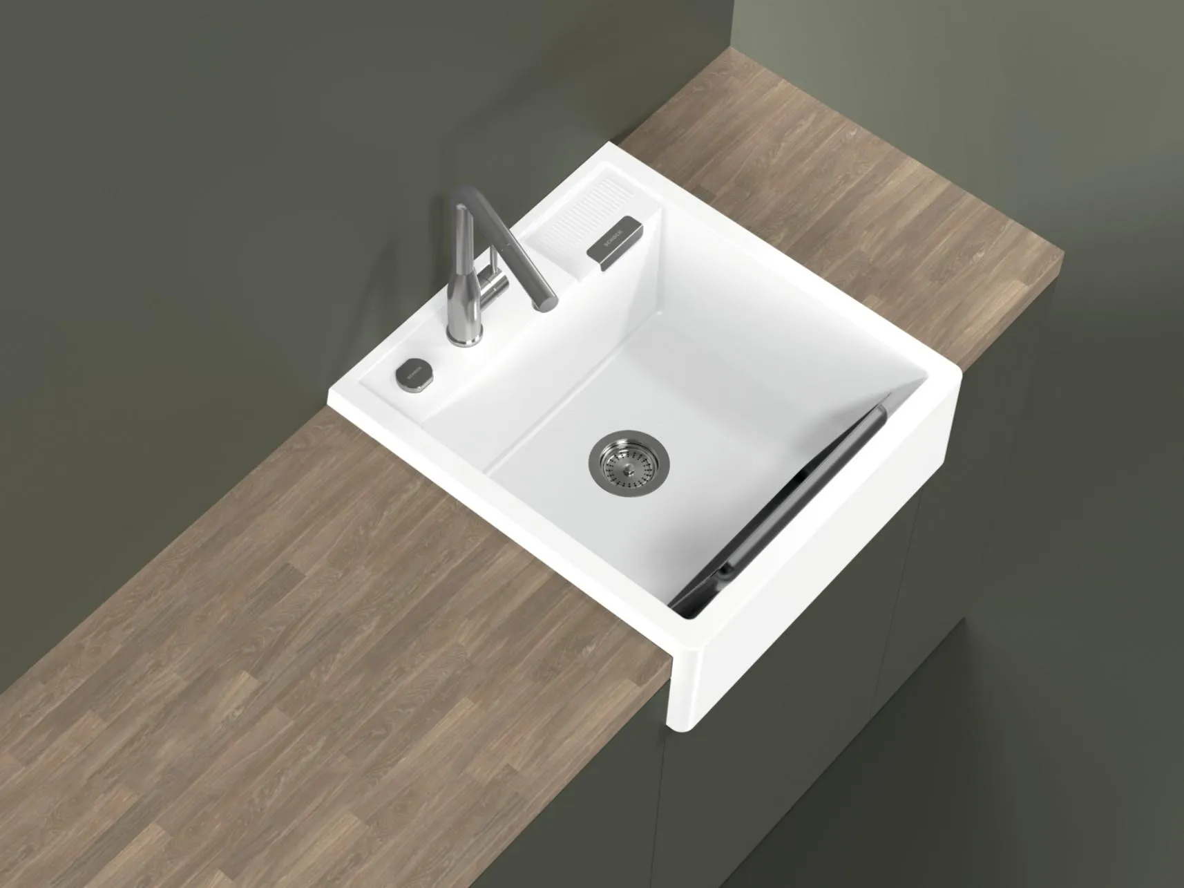 Obrázok Dřez KALLIO M-100 Ivy Modulární uložení