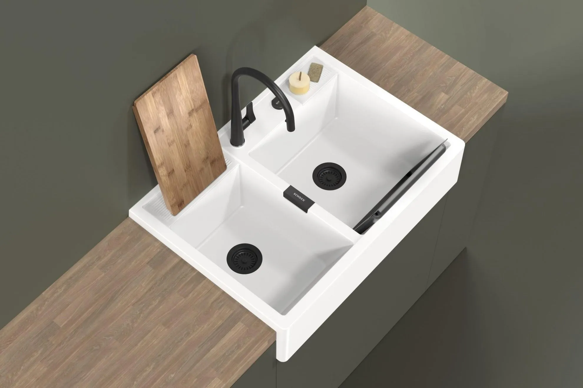 Obrázok Dřez KALLIO M-175 Ivy Modulární uložení