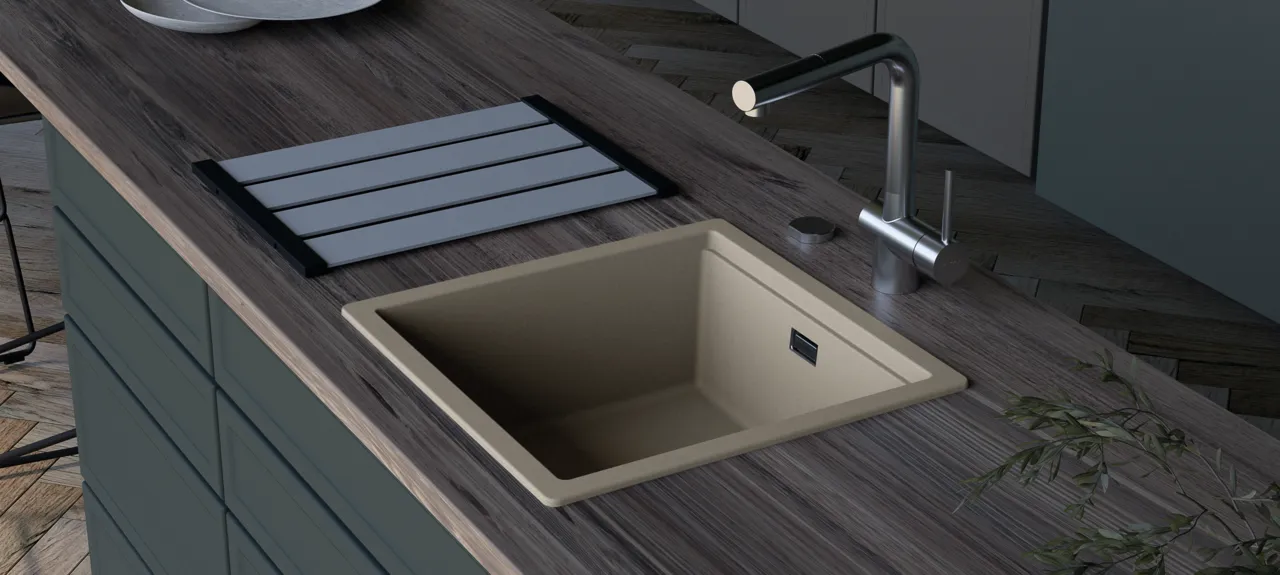 Obrázok Dřez KIRUNA N-100 Twilight Uložení do roviny