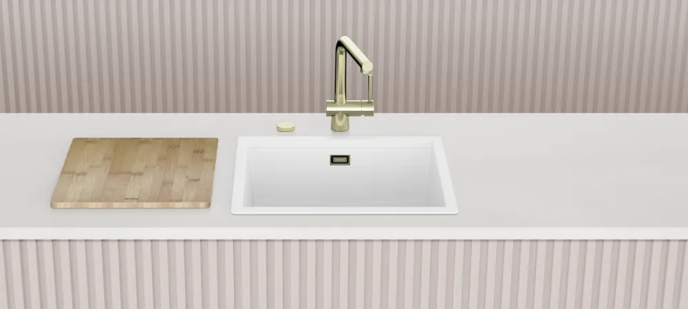 Obrázok Dřez KIRUNA N-100L Day Uložení do roviny