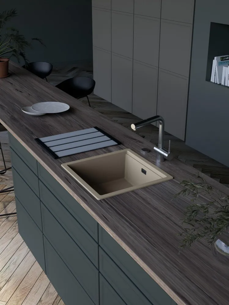 Obrázok Dřez KIRUNA N-100 Ivy Spodní uložení