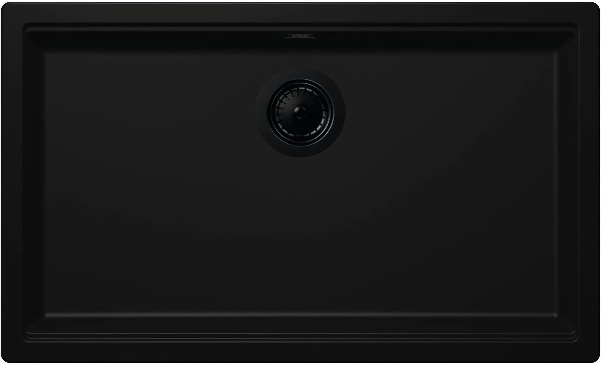 Obrázok Dřez KIRUNA N-100XL AllBlack Night Horní uložení