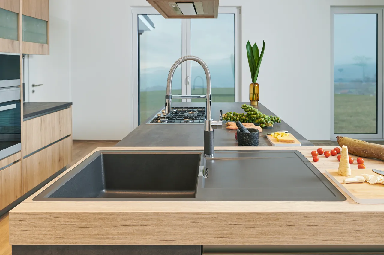 Obrázok Dřez MONO D-100L Berry Spodní uložení