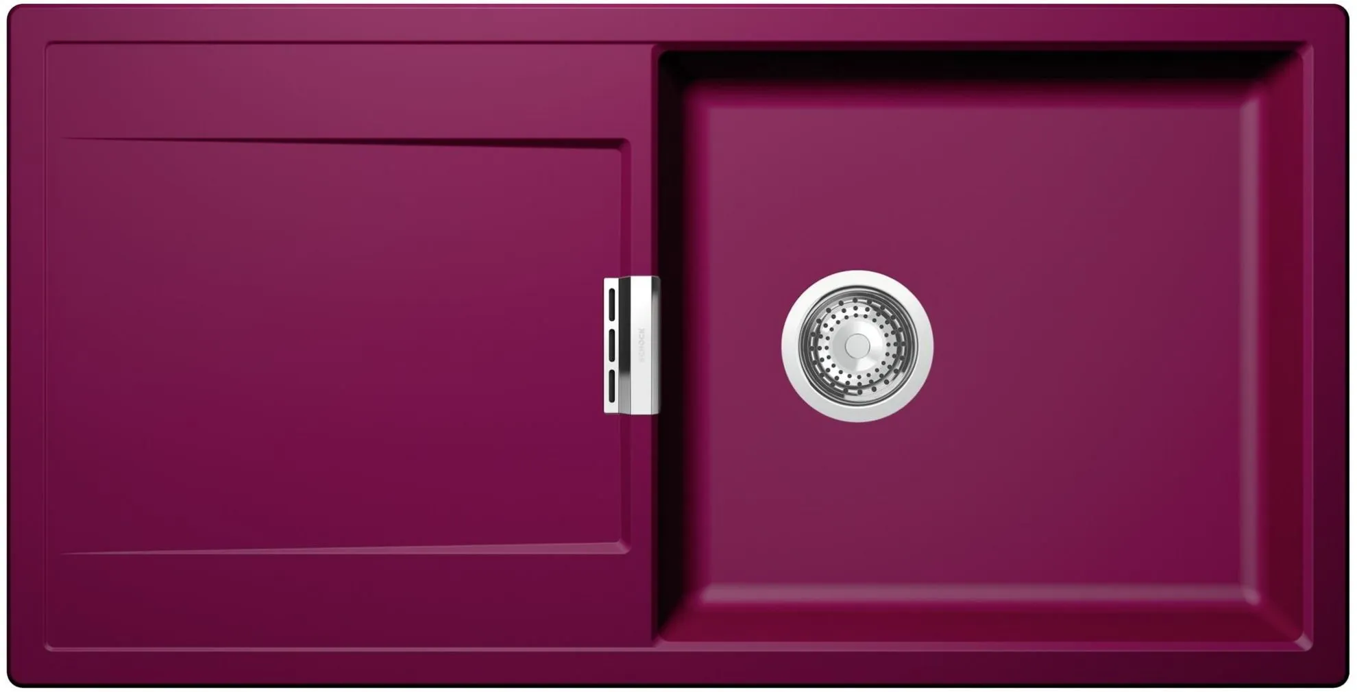 Obrázok Dřez MONO D-100L Berry Spodní uložení