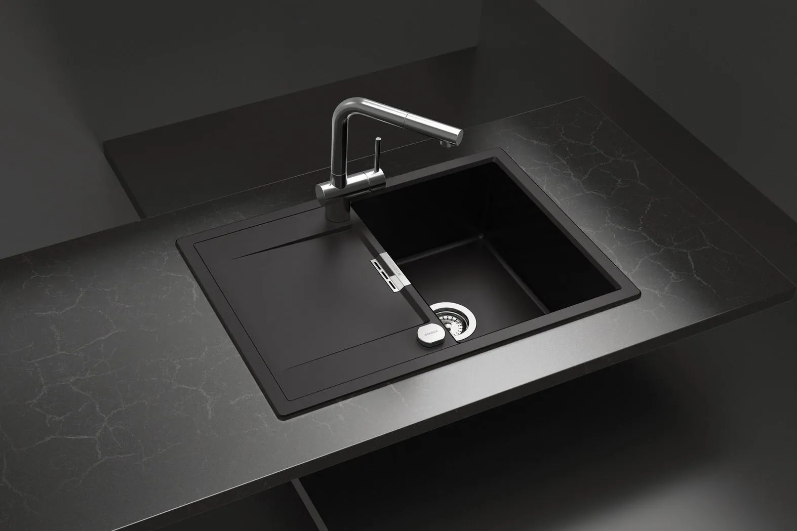 Obrázok Dřez MONO D-100S Ivy Horní uložení