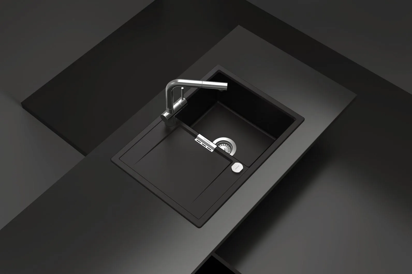 Obrázok Dřez MONO D-100S Silverstone Uložení do roviny