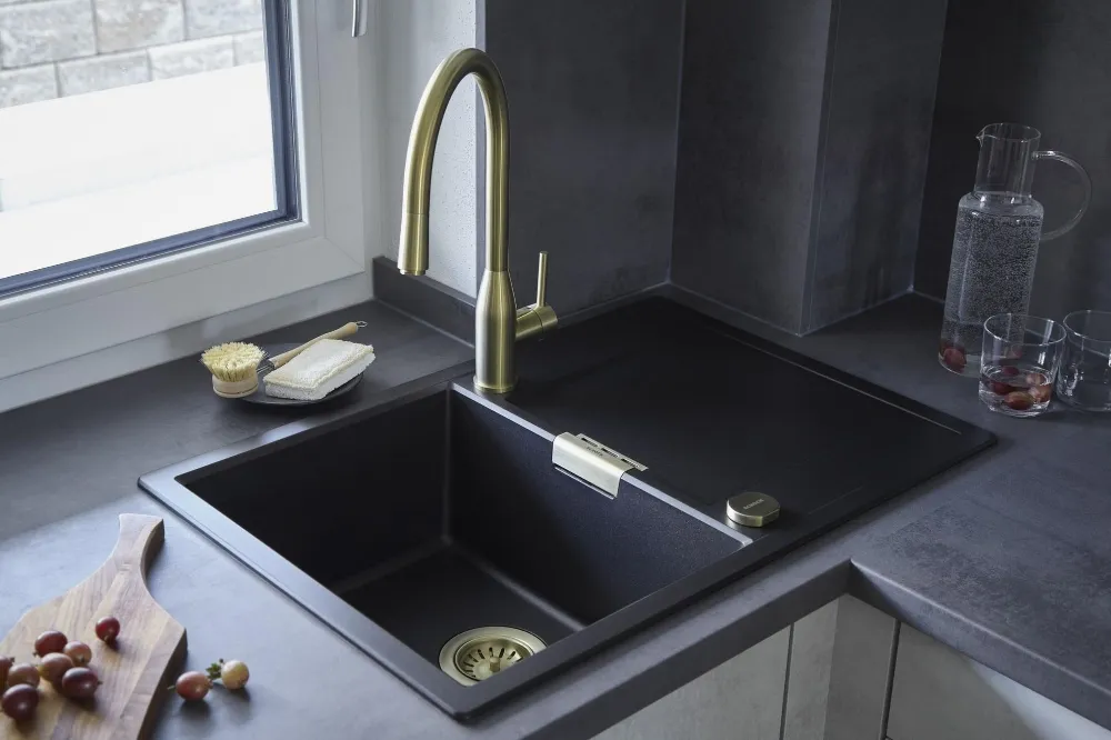 Obrázok Dřez MONO D-100S Silverstone Uložení do roviny