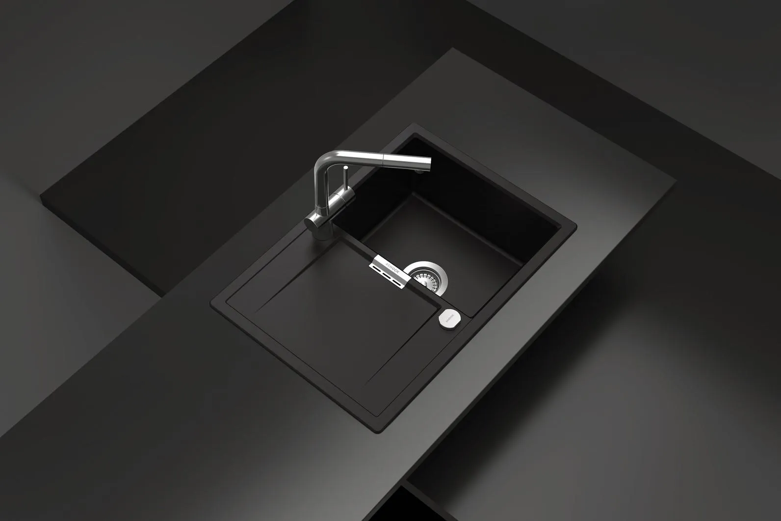 Obrázok Dřez MONO D-100S Berry Spodní uložení