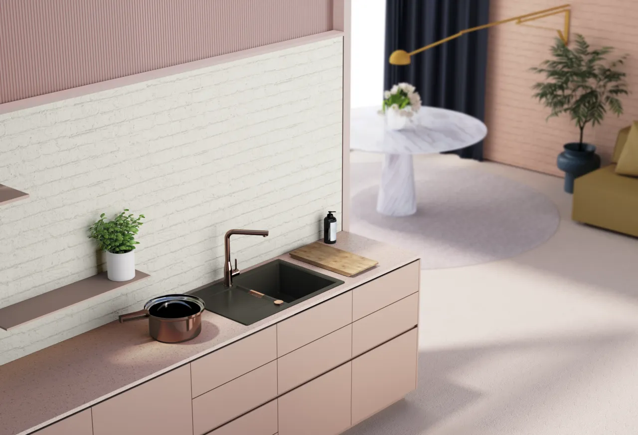 Obrázok Dřez MONO D-100 Ivy Spodní uložení