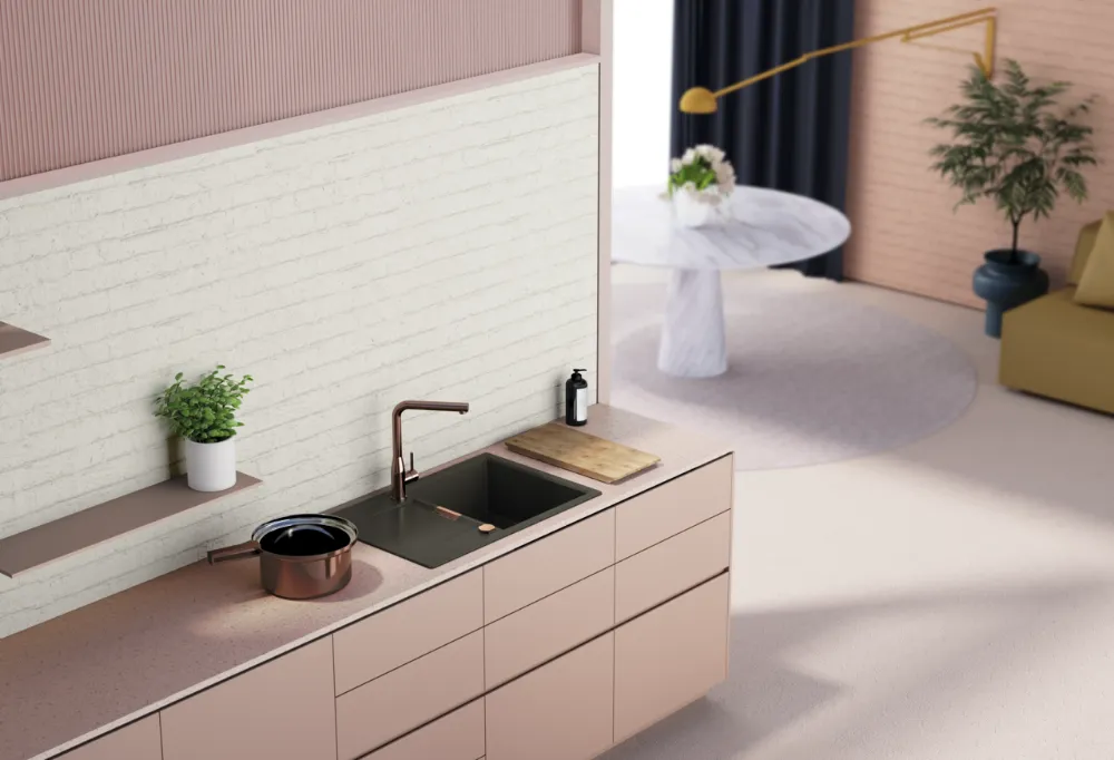 Obrázok Dřez MONO D-100 Ivy Spodní uložení