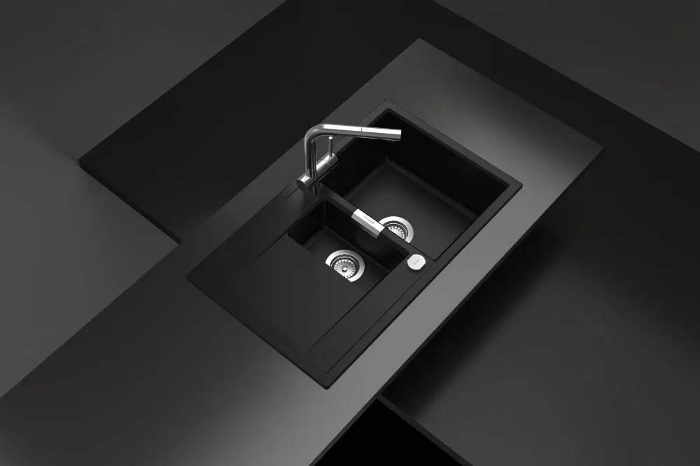 Obrázok Dřez MONO D-150 Silverstone (Uložení do roviny)