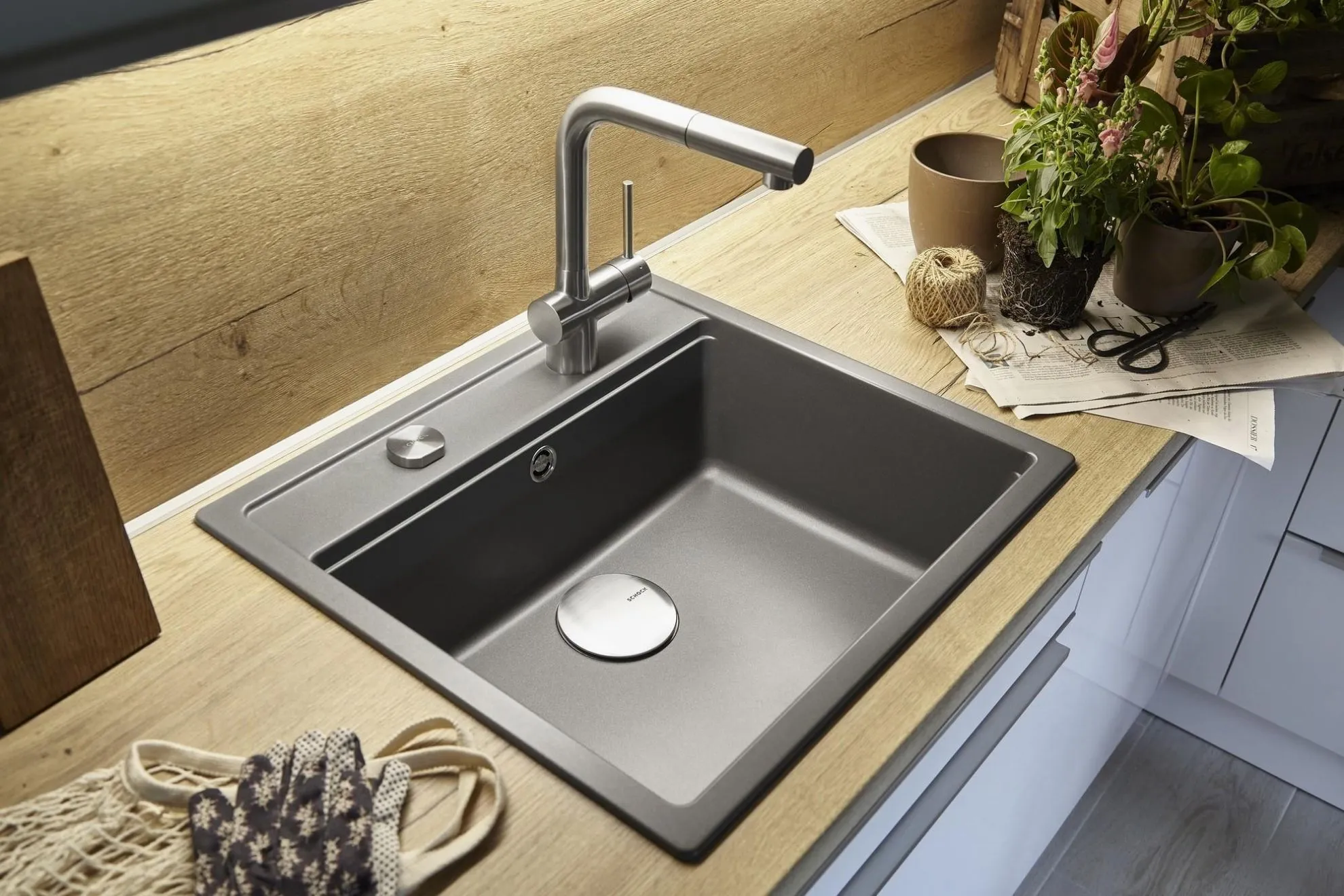 Obrázok Dřez MONO N-100 Ivy (Spodní uložení)