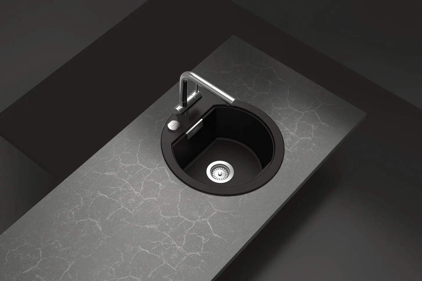 Obrázok Dřez MONO R-100 Berry Horní uložení