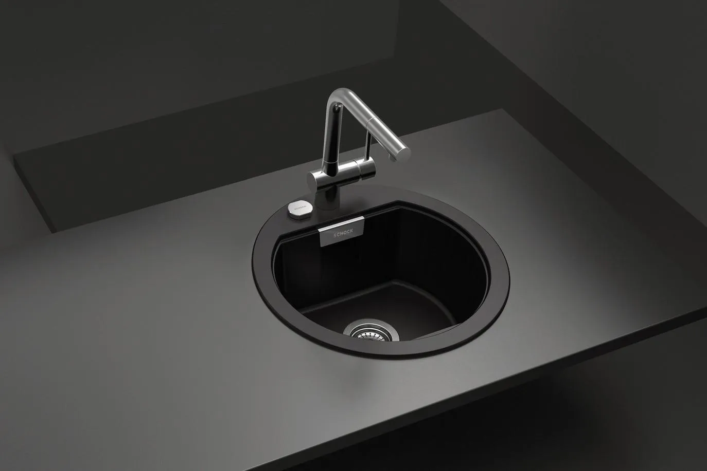 Obrázok Dřez MONO R-100 Ivy Spodní uložení