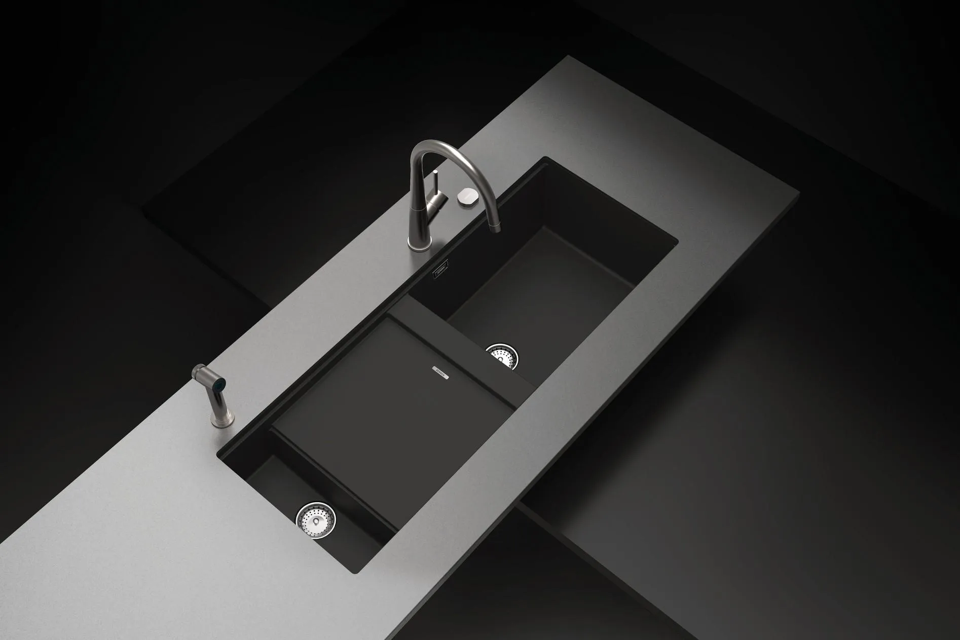 Obrázok Dřez PREPSTATION D-150 Day Uložení do roviny