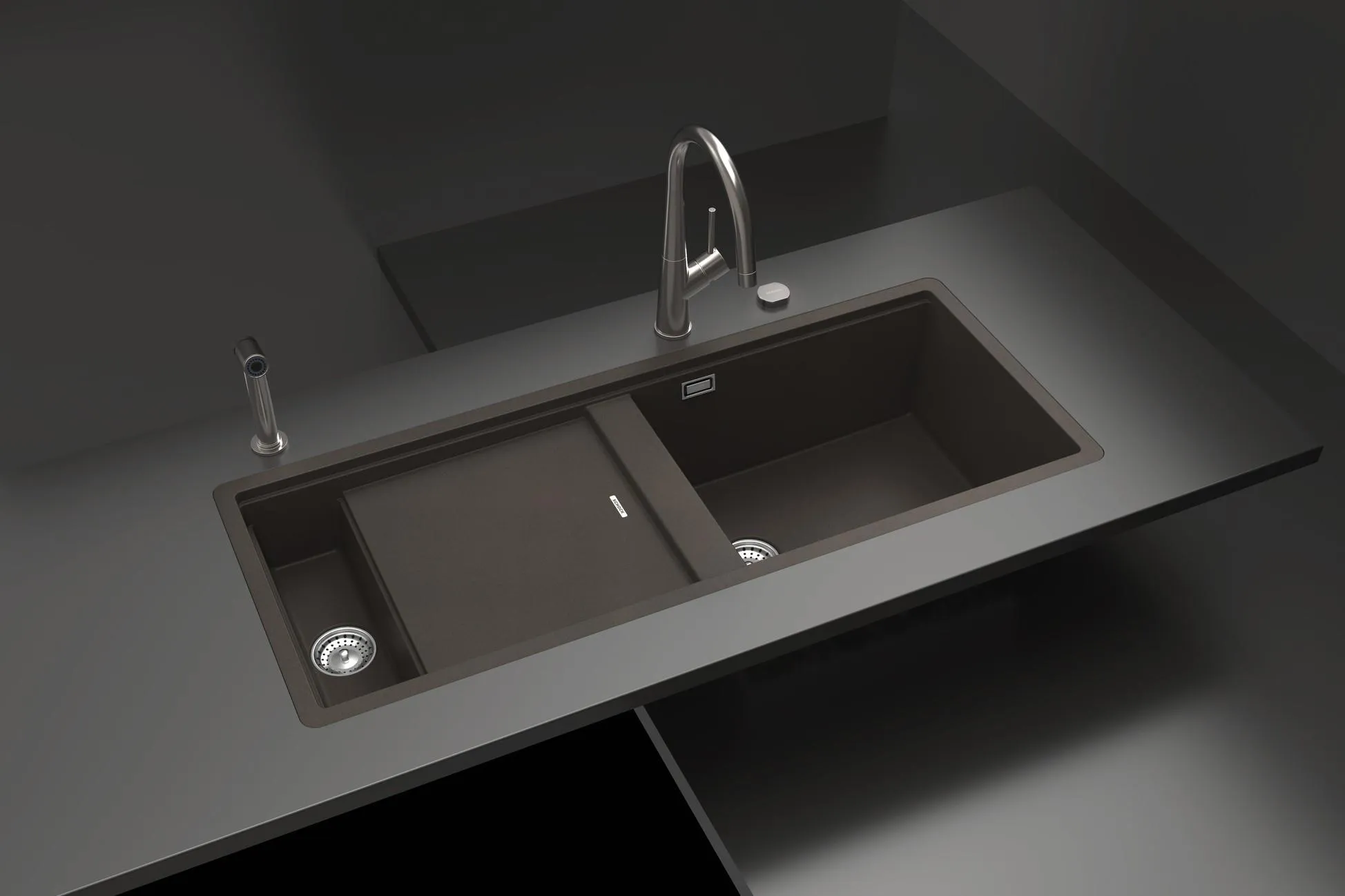 Obrázok Dřez PREPSTATION D-150 Day Uložení do roviny