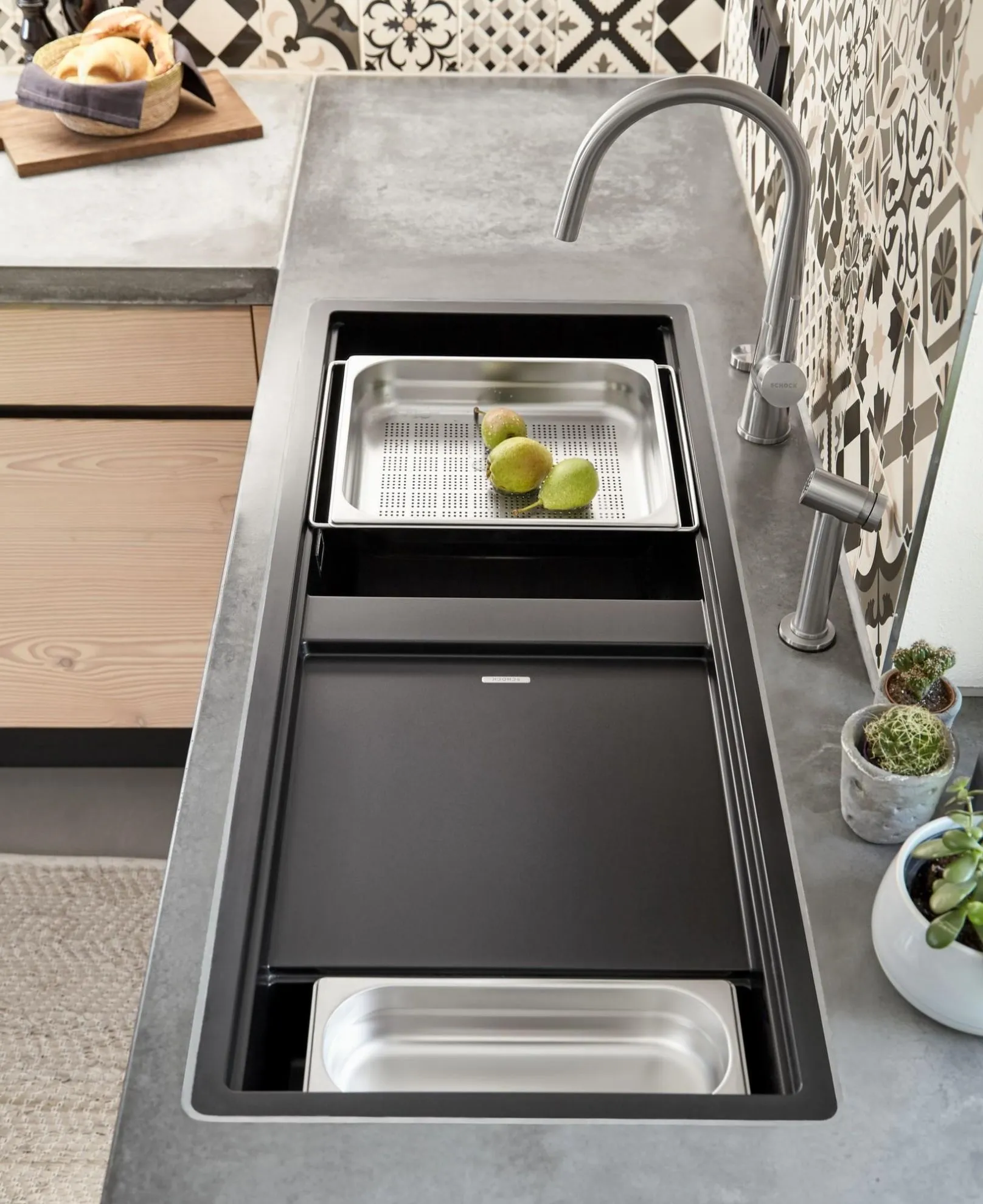 Obrázok Dřez PREPSTATION D-150 Dusk Uložení do roviny