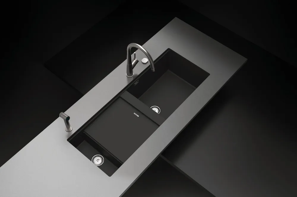 Obrázok Dřez PREPSTATION D-150 Night Uložení do roviny