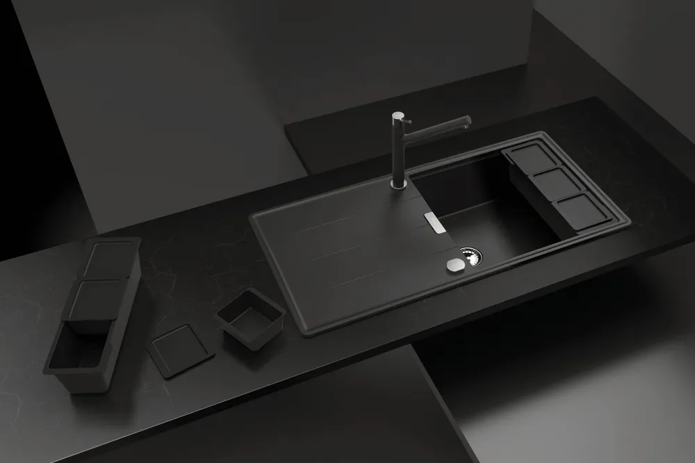 Obrázok Dřez Tia D-100L Berry horní uložení