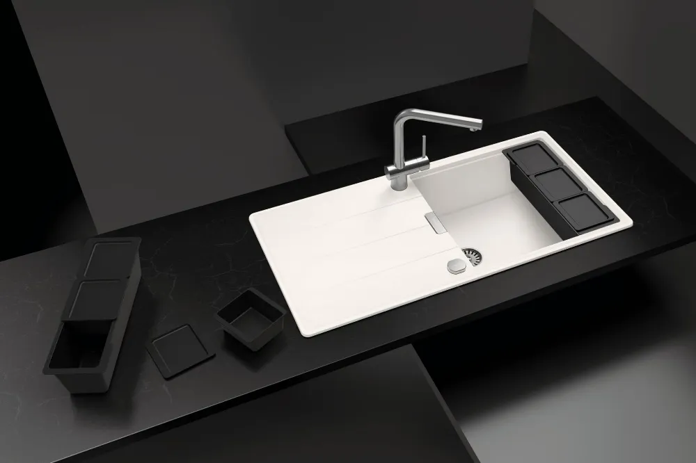 Obrázok Dřez Tia D-100L Berry horní uložení