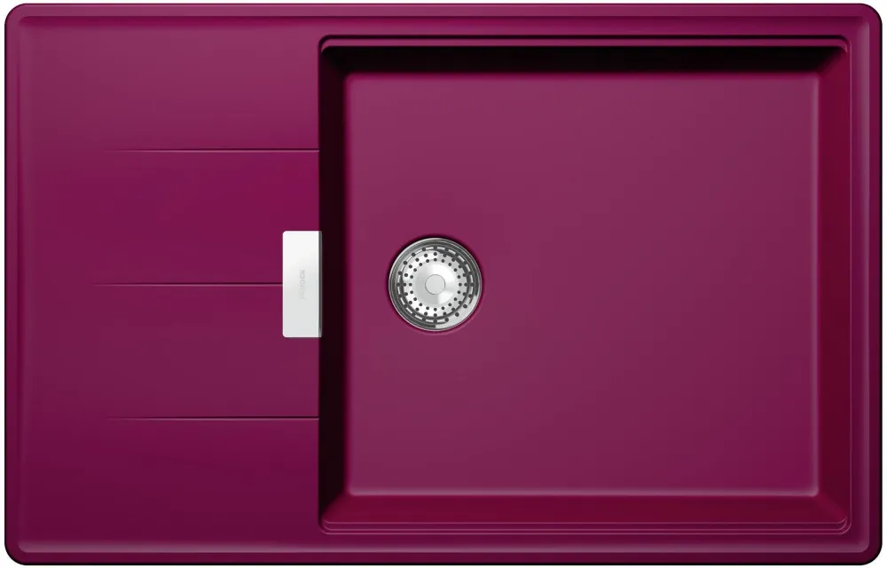 Dřez Tia D-100LS Berry (horní uložení)