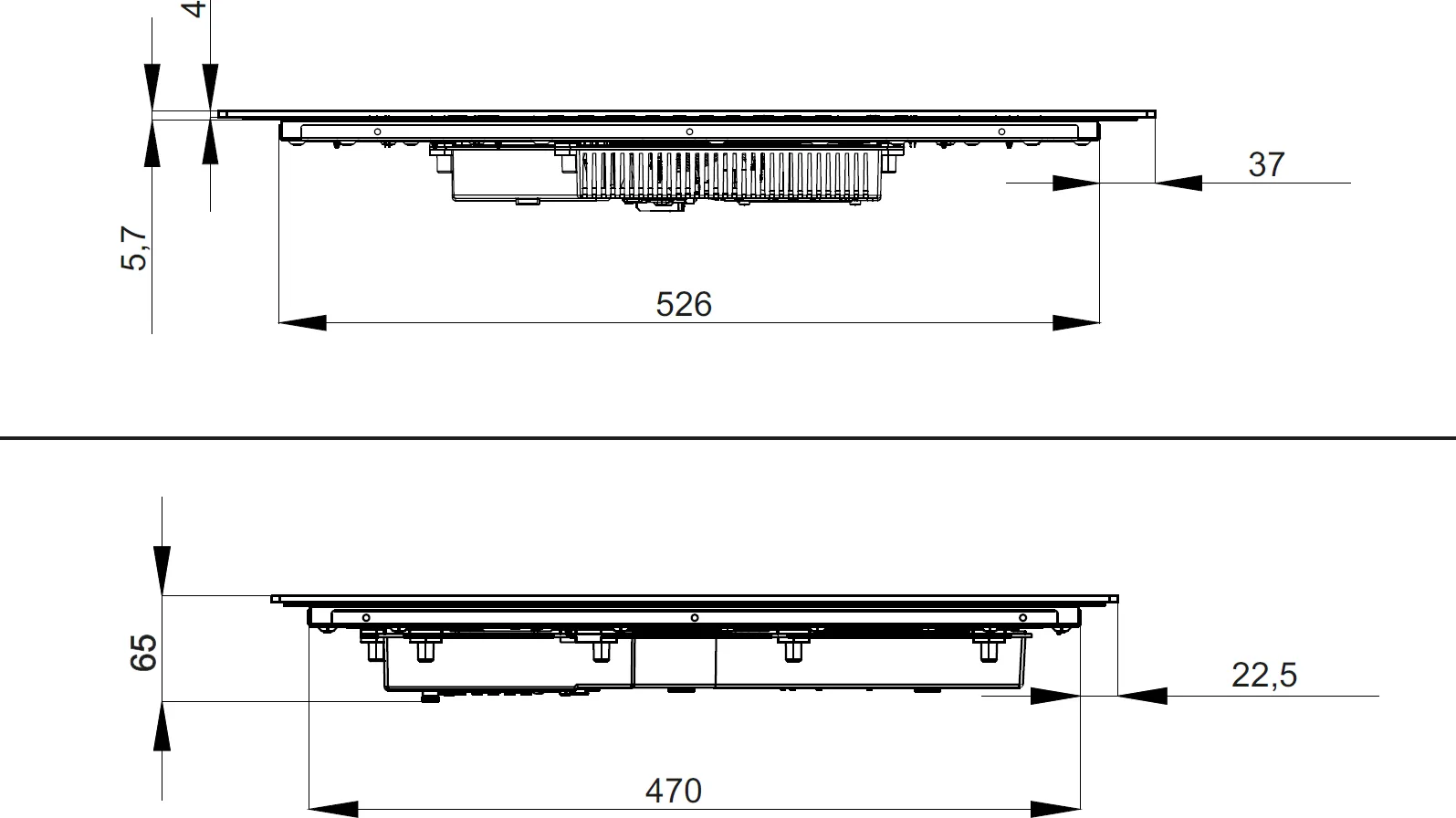 Obrázok DESKA INDUKČNÁ KPI6055H