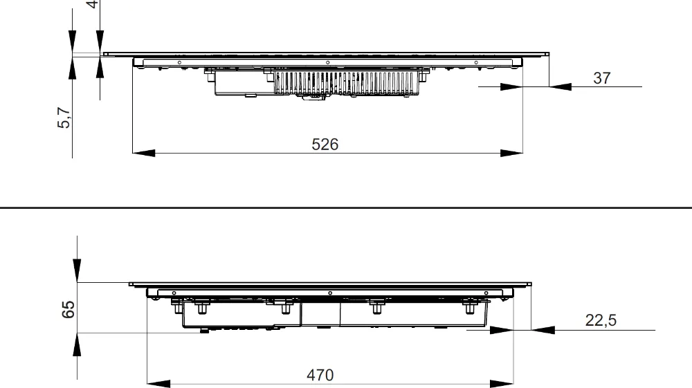 Obrázok DESKA INDUKČNÁ KPI6055H