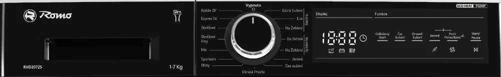 Obrázok SUŠIČKA S TEPELNÝM ČERPADLOM RHD2072S