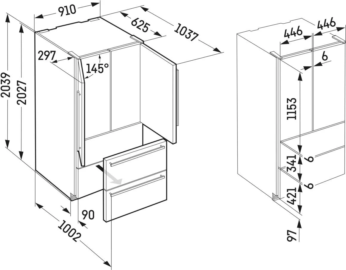 Obrázok CHLADNIČKA KOMBINOVANÁ CBNste 8872