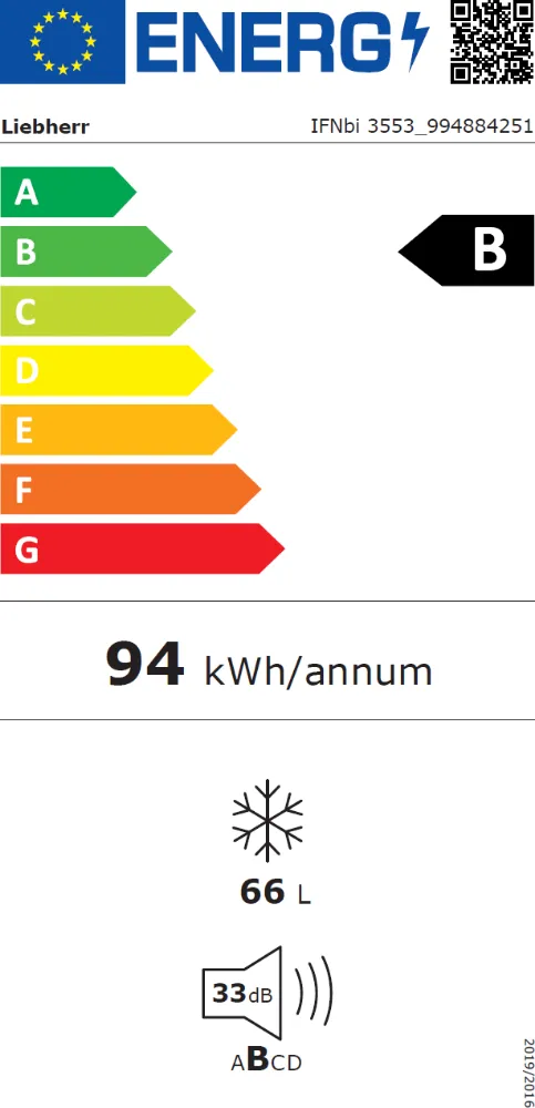 Obrázok VSTAVANÁ MRAZNIČKA IFNbi 3553