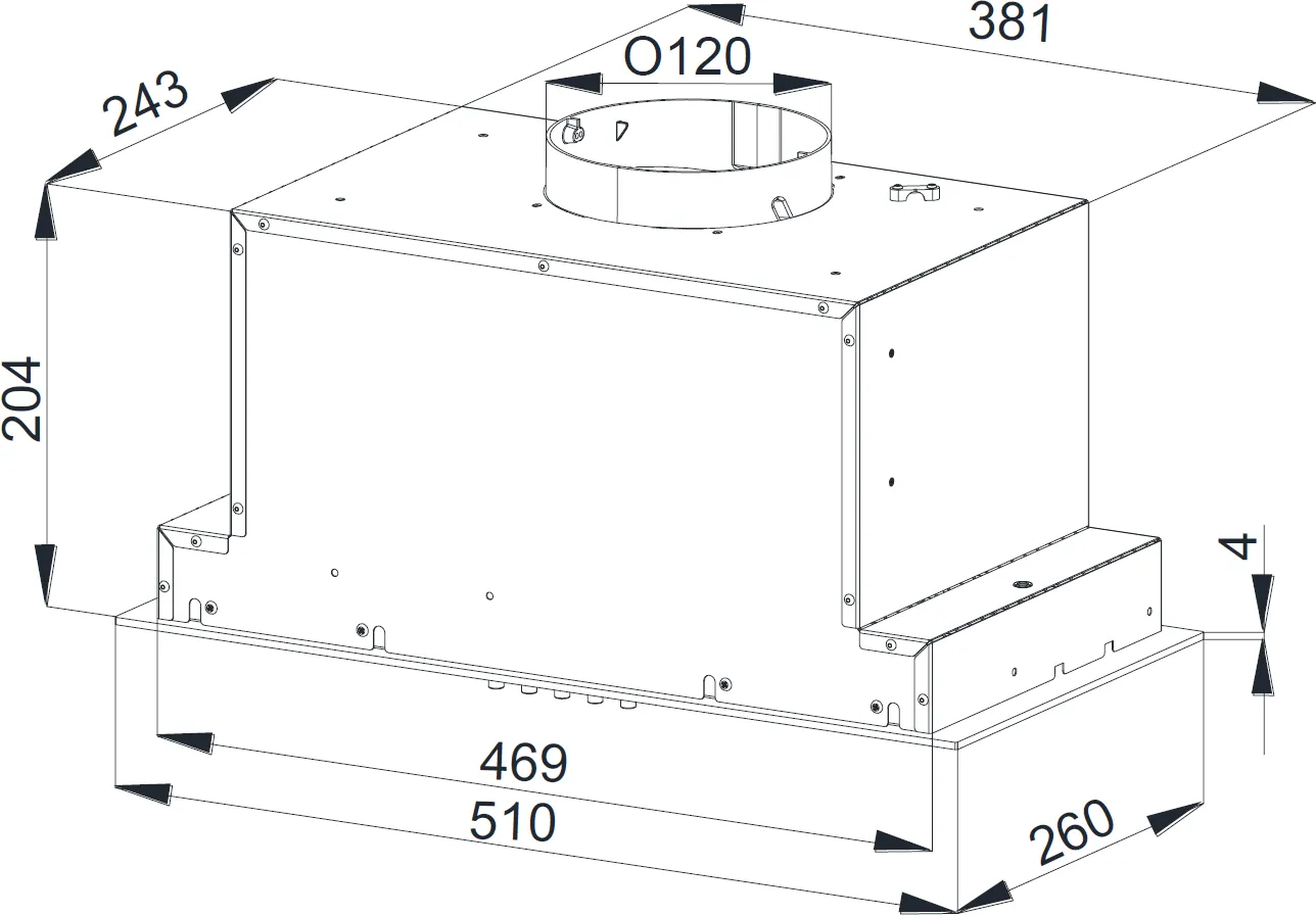 Obrázok ODSAVAČ KMV6700BLG