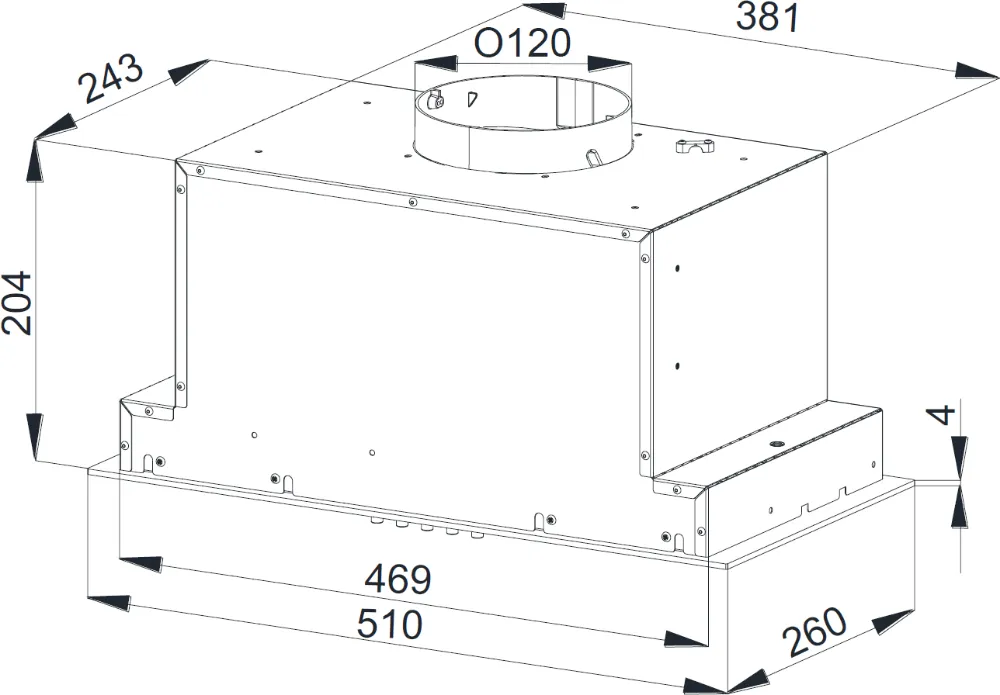 Obrázok ODSAVAČ KMV6700BLG
