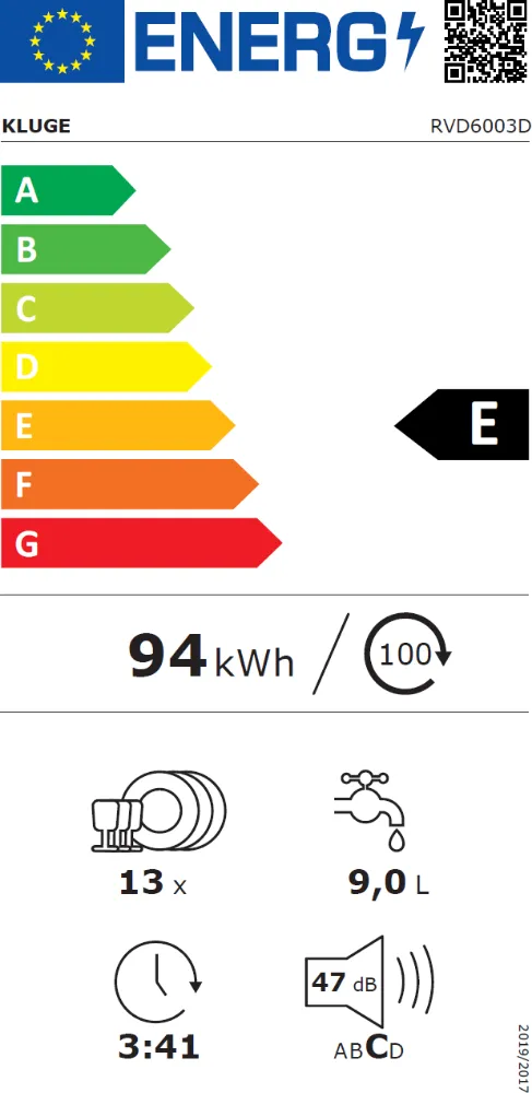Obrázok Umývačka riadu RVD6003D