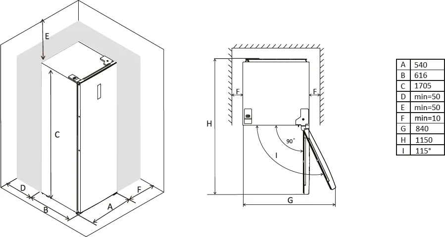 Obrázok MRAZNIČKA VOĽNE STOJACA RFN3204WD