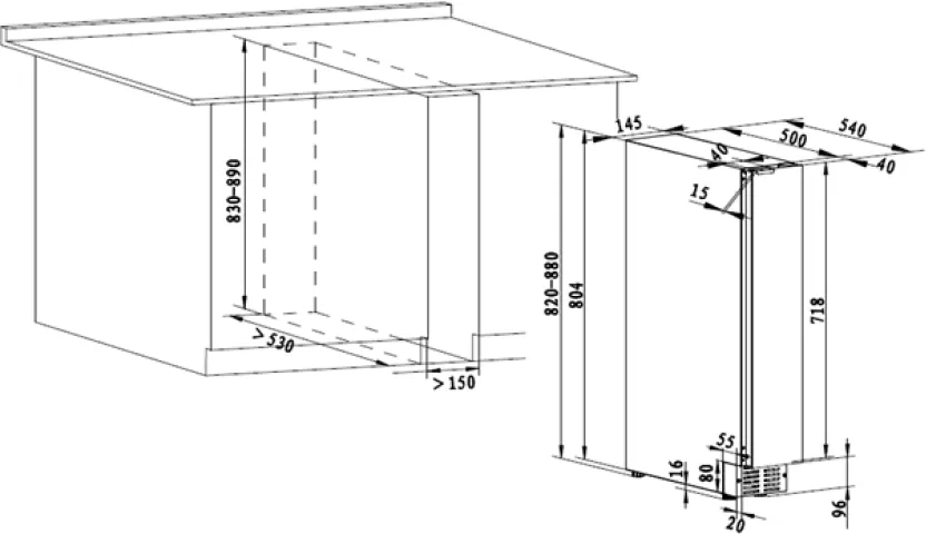 Obrázok Vinotéka AVU8S82
