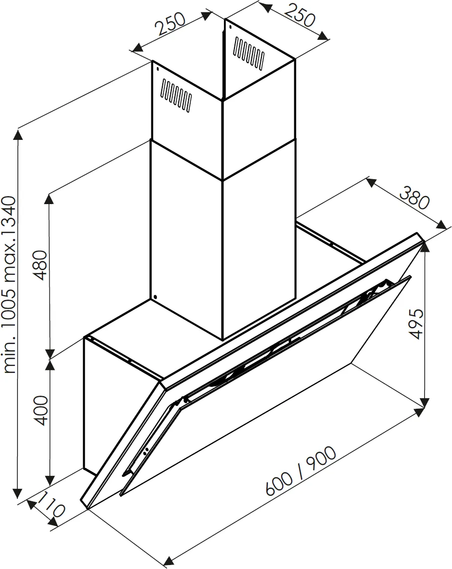 Obrázok ODSÁVAČ DHV4984B