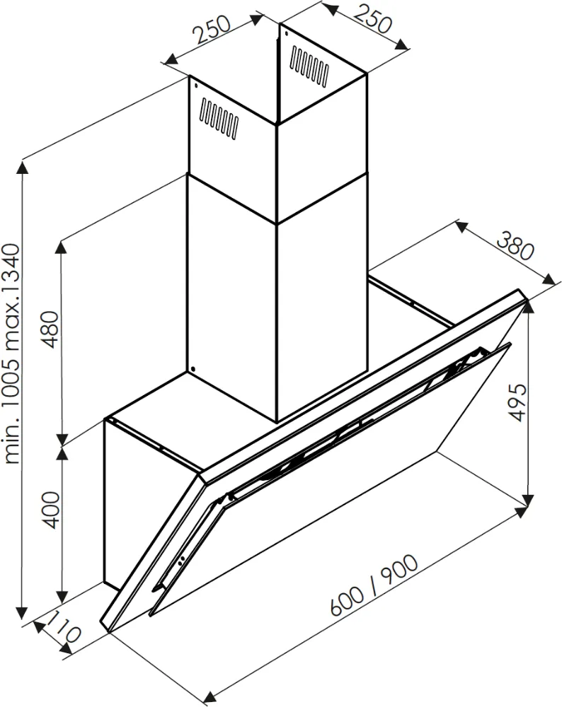Obrázok ODSÁVAČ DHV4984B