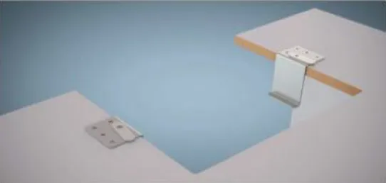 Obrázok Horizontálne montážne držiaky KVS7082