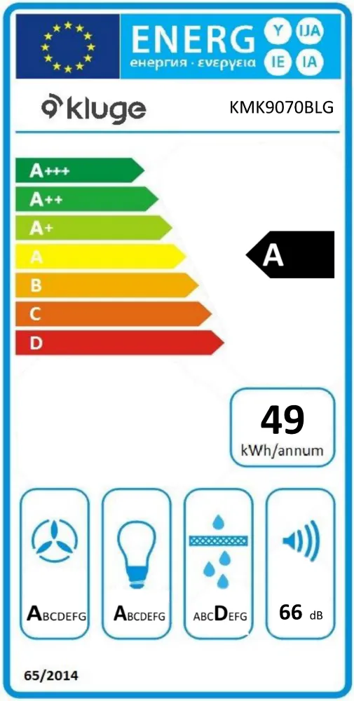 Obrázok ODSAVAČ KOMÍNOVÝ KMK9070BLG