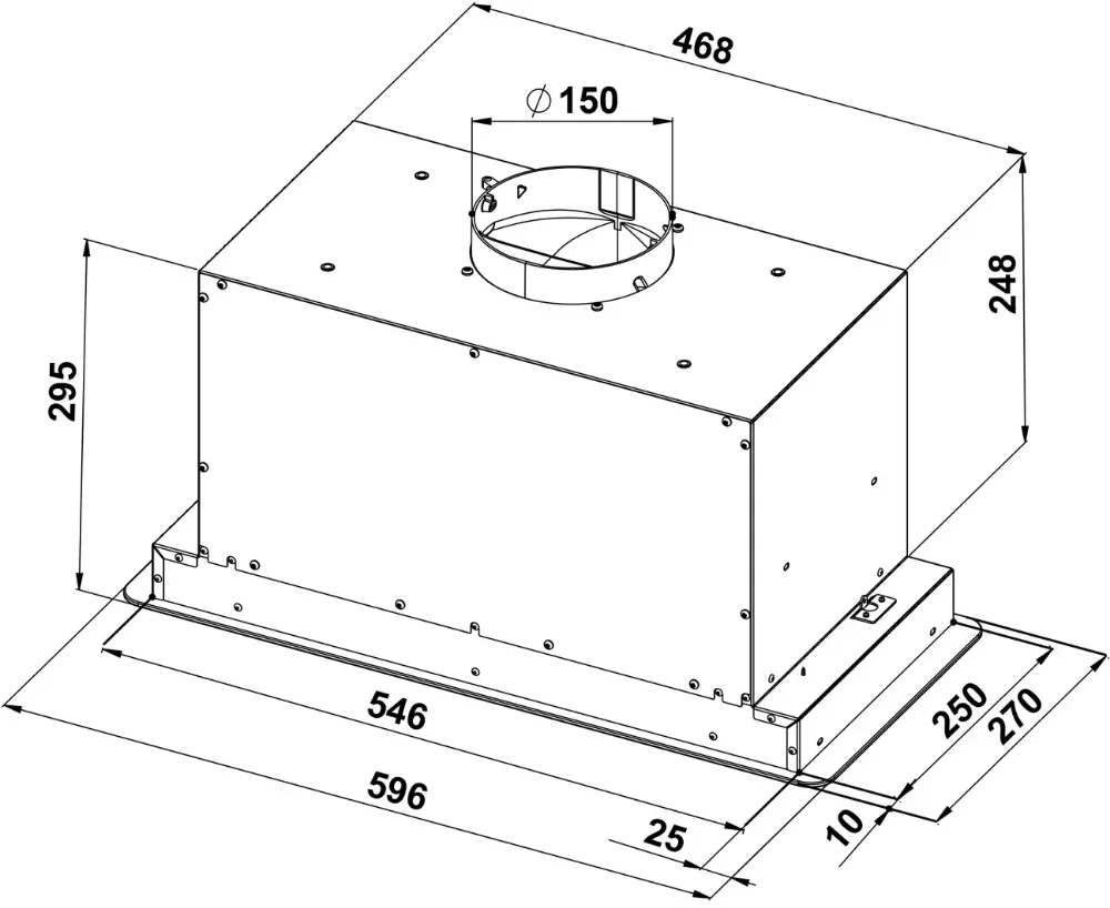 Obrázok ODSAVAČ KMV6060BLG