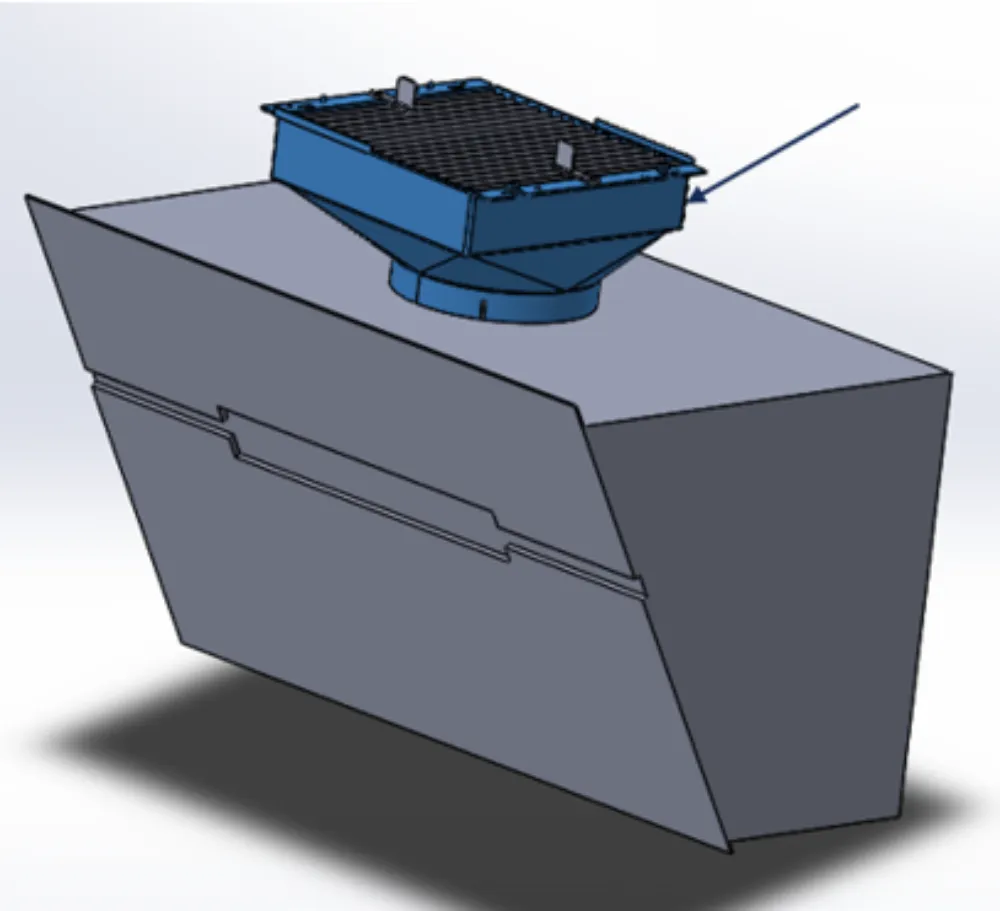 Obrázok Filtračná skrinka - držiak s uhlíkovým filtrom Long Life FW217 UFW50