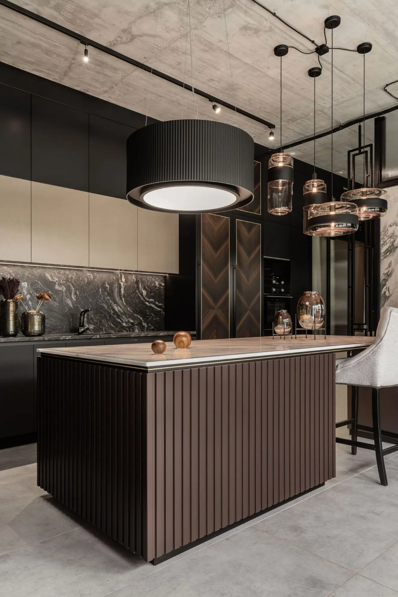 Obrázok OSTROVČEKOVÝ ODSÁVAČ MONO LIGHT 80 ECRU CDW8001E