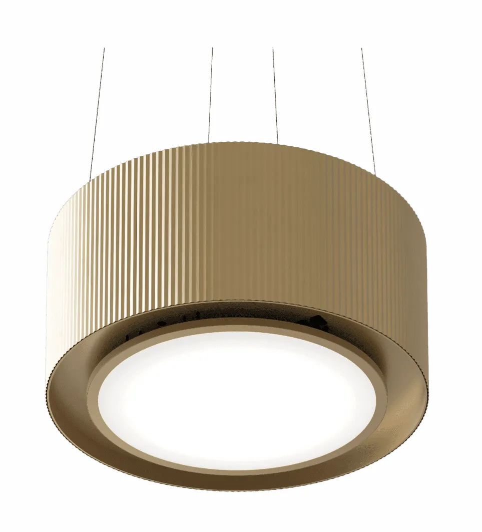 Obrázok OSTROVČEKOVÝ ODSÁVAČ MONO LIGHT 80 GOLD CDW8001Z