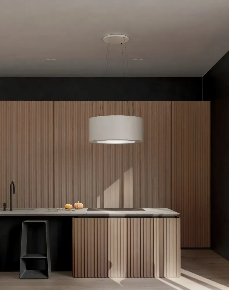 Obrázok OSTROVČEKOVÝ ODSÁVAČ PIU LIGHT 80 GOLD CDW8002Z