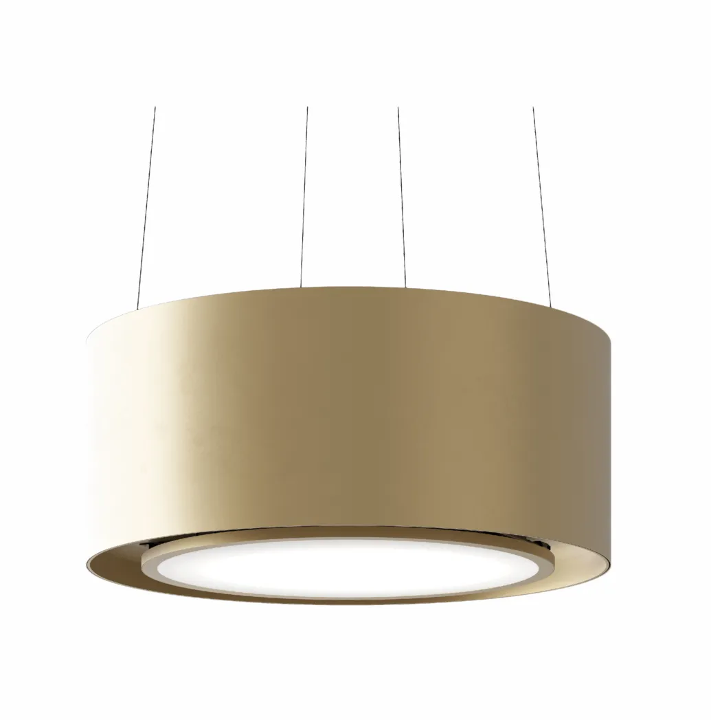 Obrázok OSTROVČEKOVÝ ODSÁVAČ PIU LIGHT 80 GOLD CDW8002Z