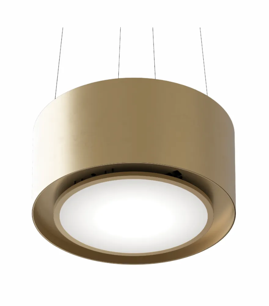 Obrázok OSTROVČEKOVÝ ODSÁVAČ PIU LIGHT 80 GOLD CDW8002Z