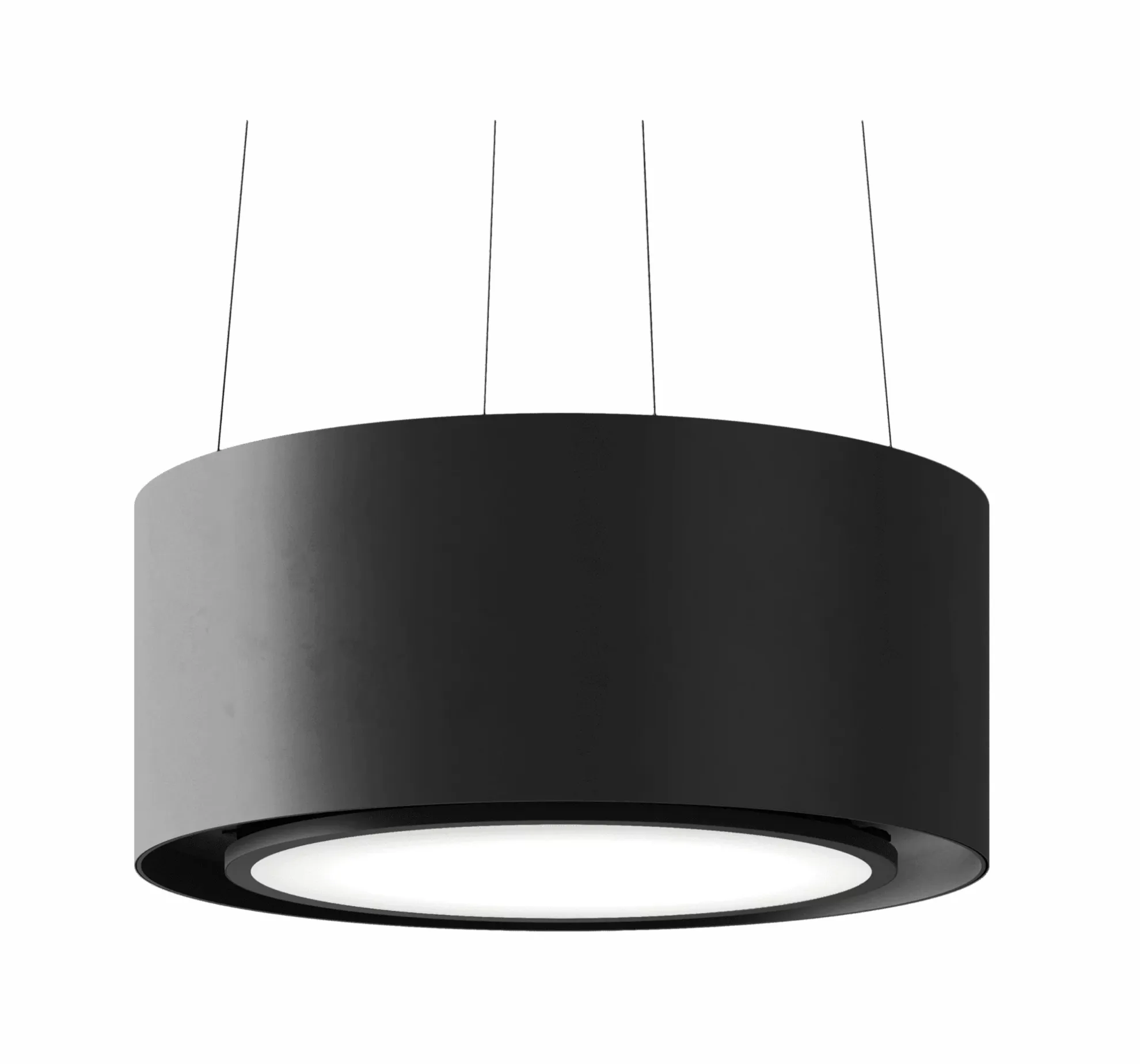 Obrázok OSTROVČEKOVÝ ODSÁVAČ PIU LIGHT 80 BLACK CDW8002C