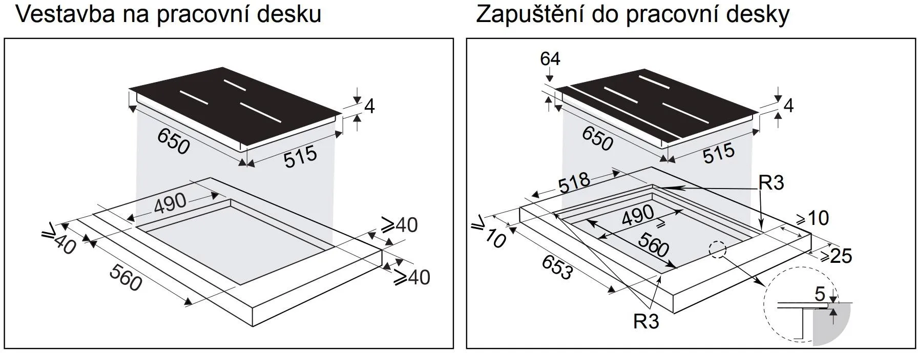 Obrázok DOSKA INDUKČNÁ DTI3683BP