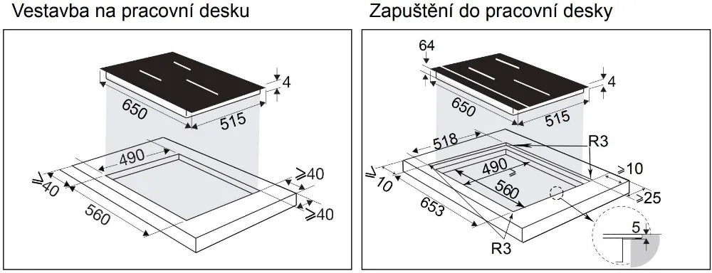 Obrázok DOSKA INDUKČNÁ DTI3683BP