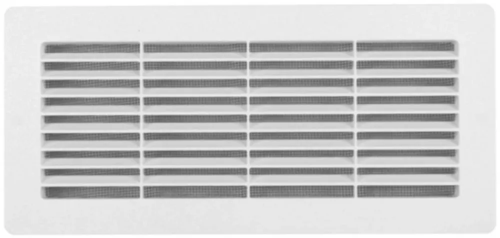 Mriežka biela 248x117 do plochého potrubia 220x90 KVS290119W